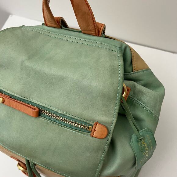 Salad Leather Convertible Backpack and Shoulder Bag main image 12